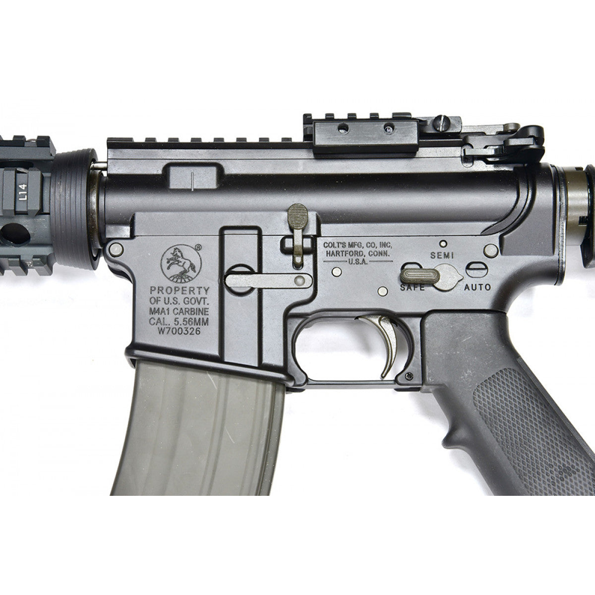 GHK M4A1 v2 GBBR 10.5" (Colt Engraving)