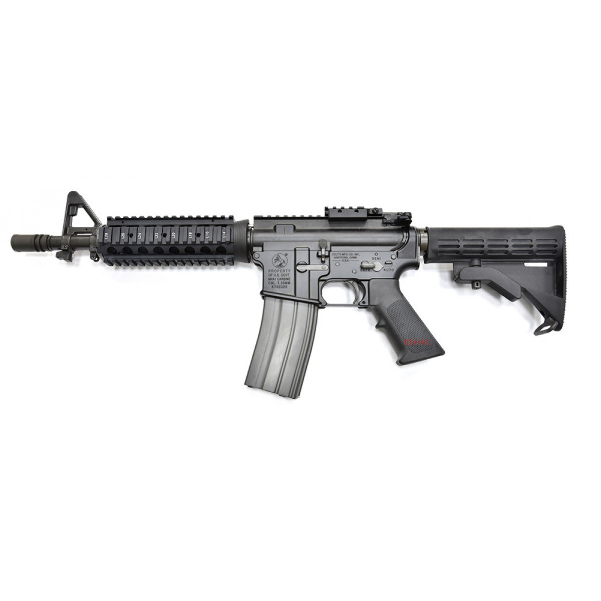 GHK M4A1 v2 GBBR 10.5" (Colt Engraving)